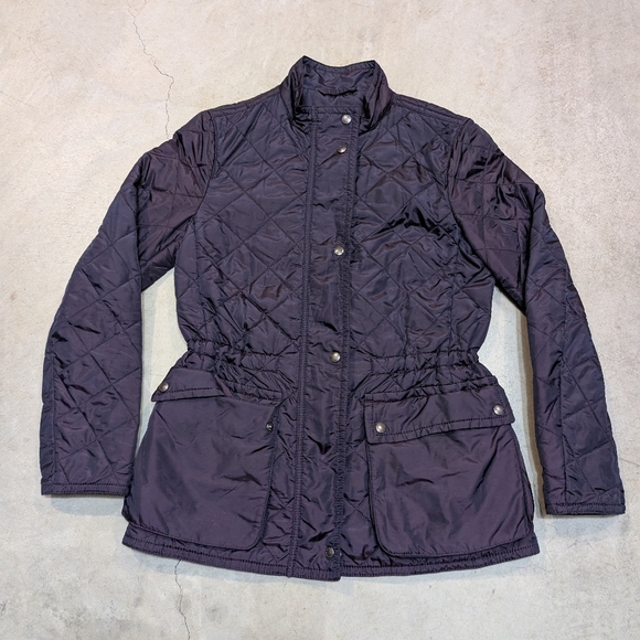 Coach Quilted Jacket Women's XS Purple Designer - Picture 1 of 8